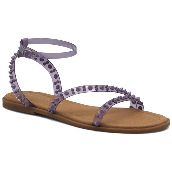 Adrienne Vittadini Kobi Sandals Lilac - Picture 8 of 8